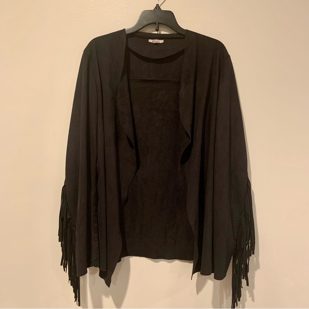 Western Fringe Suede Jacket